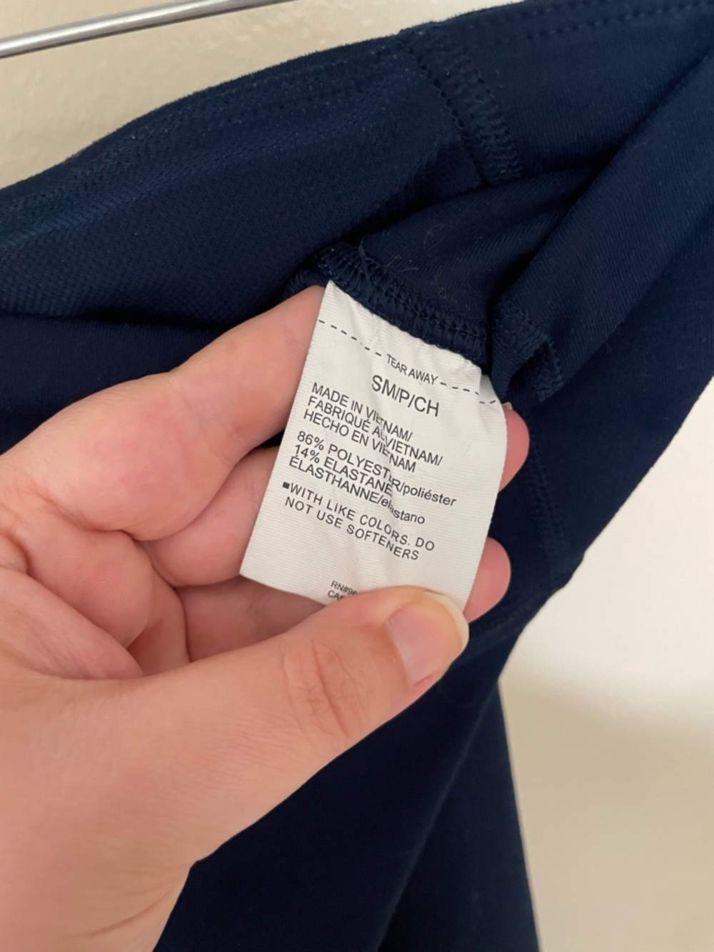 ✨Women’s Under Armour Navy Blue Leggings Size S - Picture 5 of 7